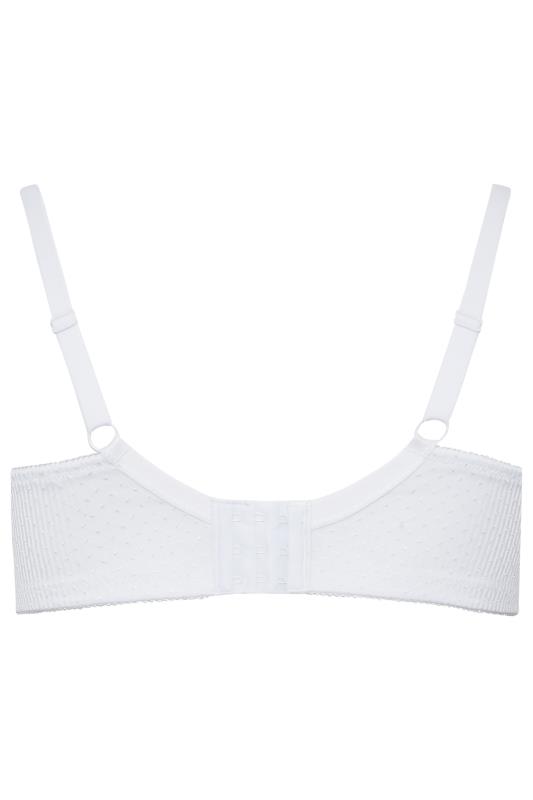 Blue/White Pad Full Cup Lace Bras 2 Pack