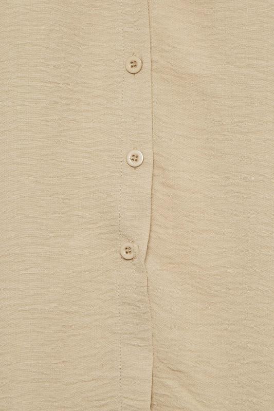 YOURS Curve Plus Size White Utility Short Sleeve Shirt | Yours Clothing  5