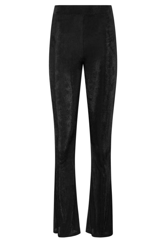 LTS Tall Women's Black Side Split Flared Trousers | Long Tall Sally 4