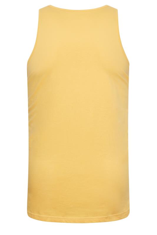 BadRhino Big & Tall Yellow Plain Vest | BadRhino 4