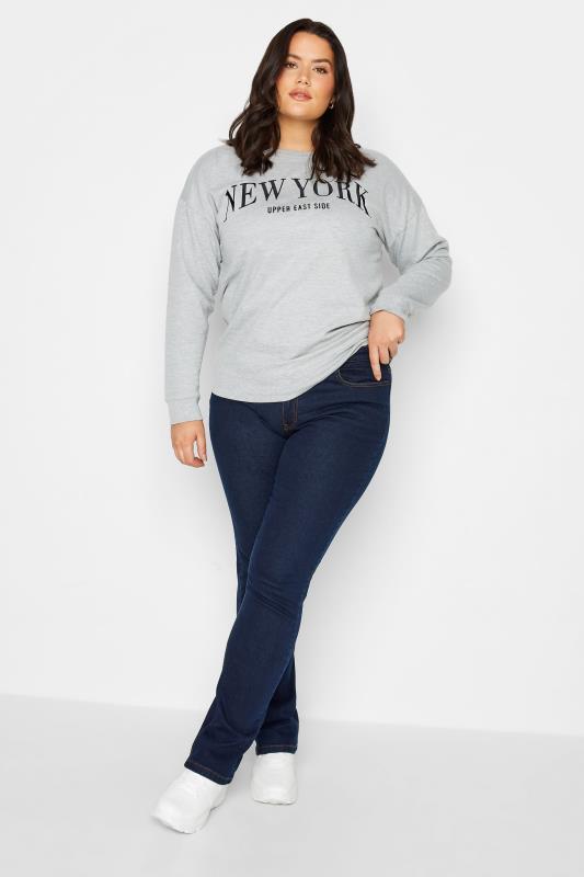LTS Tall Women's Indigo Blue MIA Slim Leg Jeans | Long Tall Sally 2