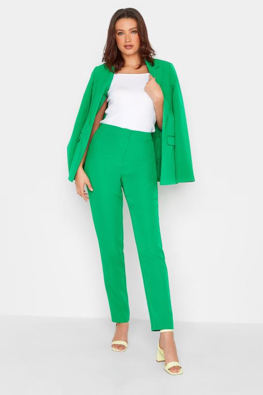 LTS Tall Women's Green Slim Leg Trousers | Long Tall Sally 2