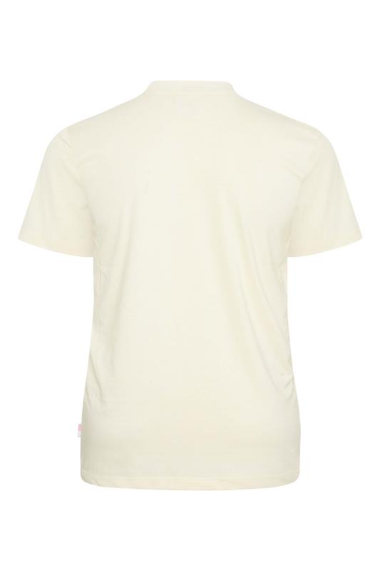 304 CLOTHING Big & Tall Cream Core T-Shirt | BadRhino 4