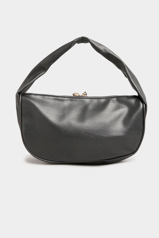 Black Slouch Handle Bag 4