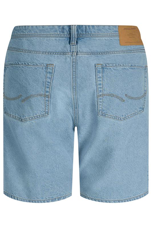 JACK & JONES Big & Tall Light Blue Denim Shorts | BadRhino 4