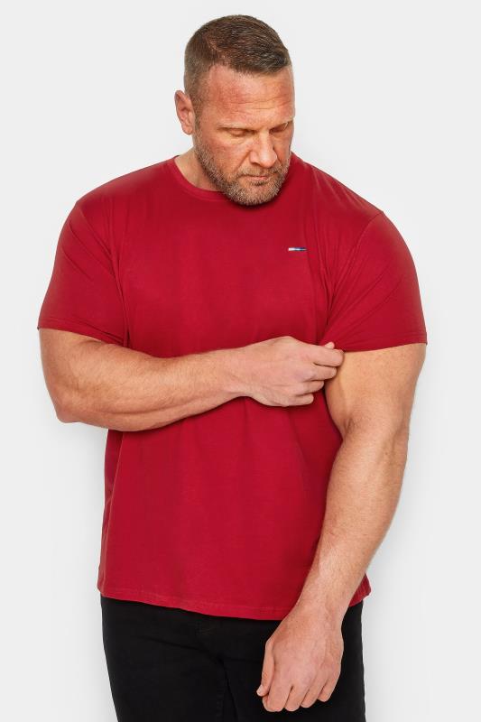 Men's  BadRhino Big & Tall Dark Red Core T-Shirt
