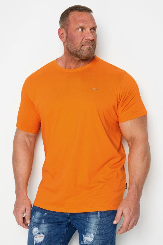  Grande Taille BadRhino Big & Tall Sun Orange Core T-Shirt