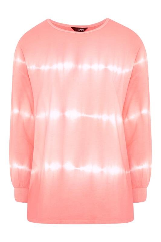 Coral Pink Tie Dye Sweatshirt_F.jpg
