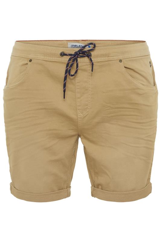 Men's  BLEND Stone Elasticated Denim Shorts
