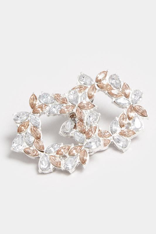 Diamante Circular Earrings 3