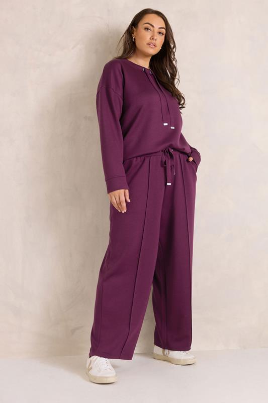  EVANS bessenrode set luxe sweatshirt en joggingbroek 