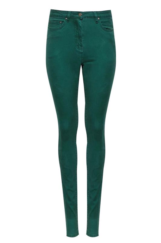 LTS Tall Women's Dark Green AVA Skinny Jeans | Long Tall Sally 4
