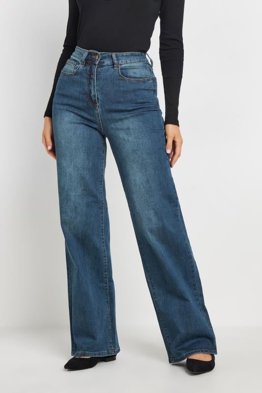 LTS MADE FOR GOOD Tall Dark Blue Bootcut Jeans | Long Tall Sally 2