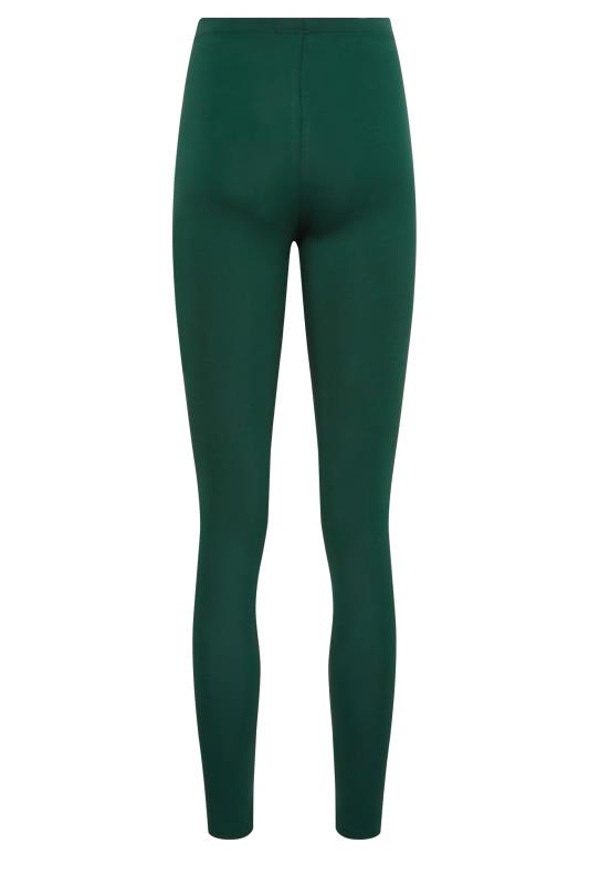 LTS Tall 2 PACK Women's Black & Green Stretch Cotton Leggings | Long Tall Sally 8