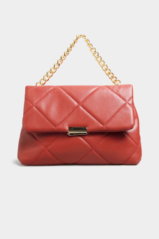 Red Quilted Chain Handle Bag_A.jpg