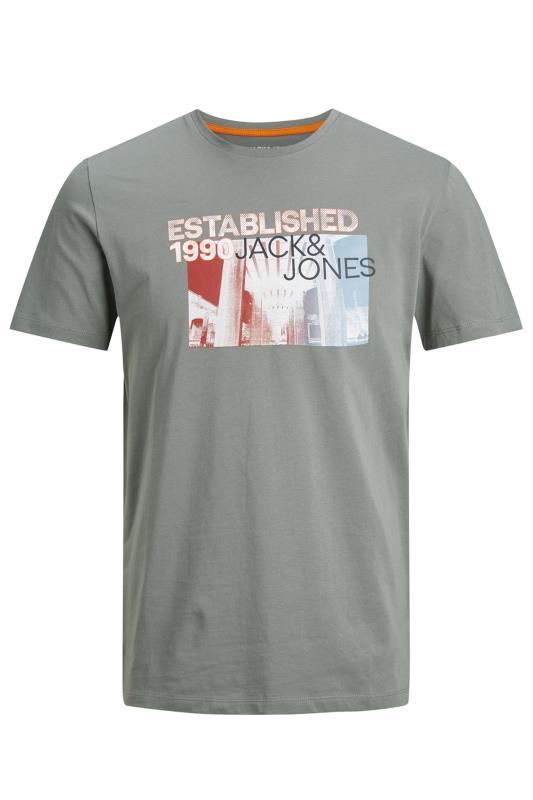 JACK & JONES Khaki Feeling Graphic Print T-Shirt_F.jpg