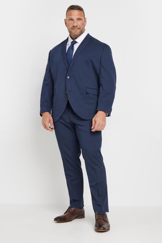  JACK & JONES Big & Tall Blue 'Franco' Suit