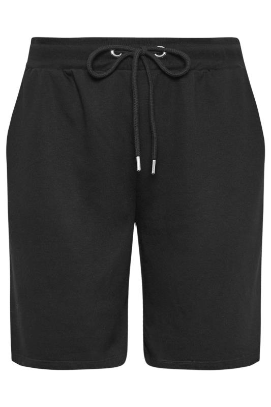 Black Jogger Shorts | Yours Clothing 6
