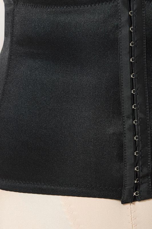 Plus Size Black Hook & Eye Control Belly Band | Yours Clothing 4