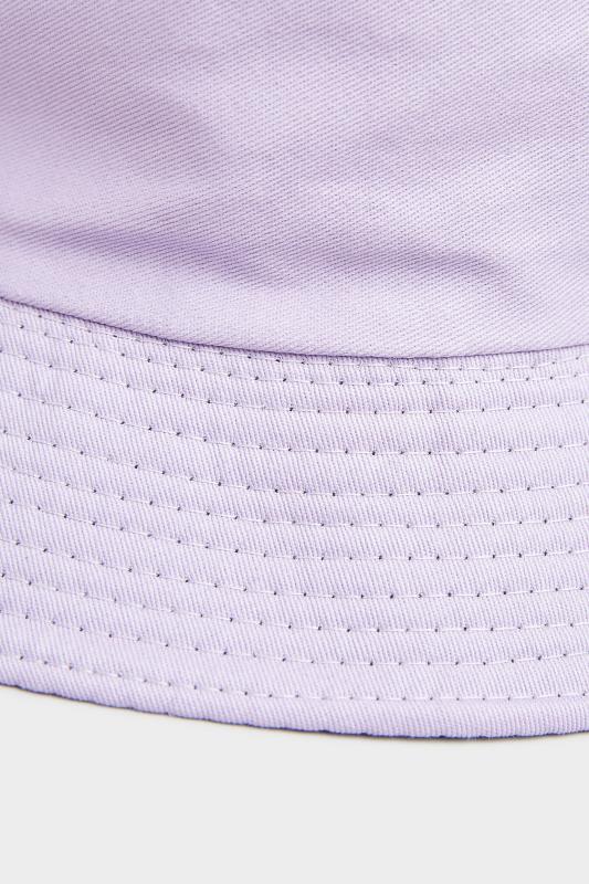 Lilac Purple Reversible Bucket Hat 7