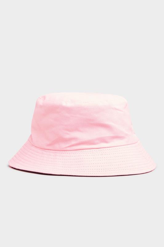 Pink Reversible Bucket Hat 1