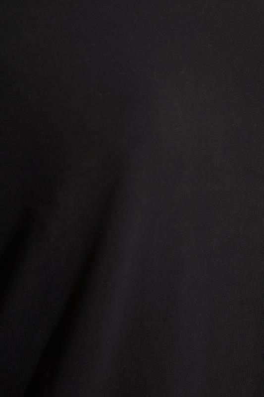 Plus Size Curve Black Sequin Sleeve Sweatshirt | Yours Clothing  5