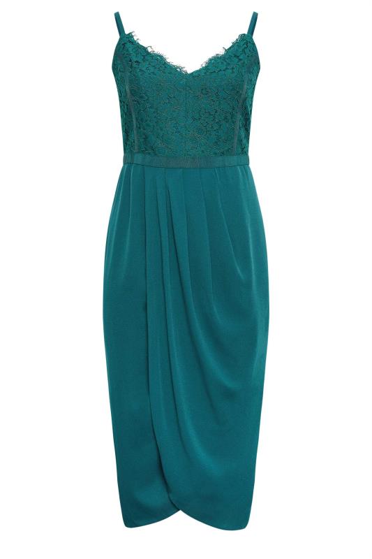 Evans Green Lace Midi Dress 5