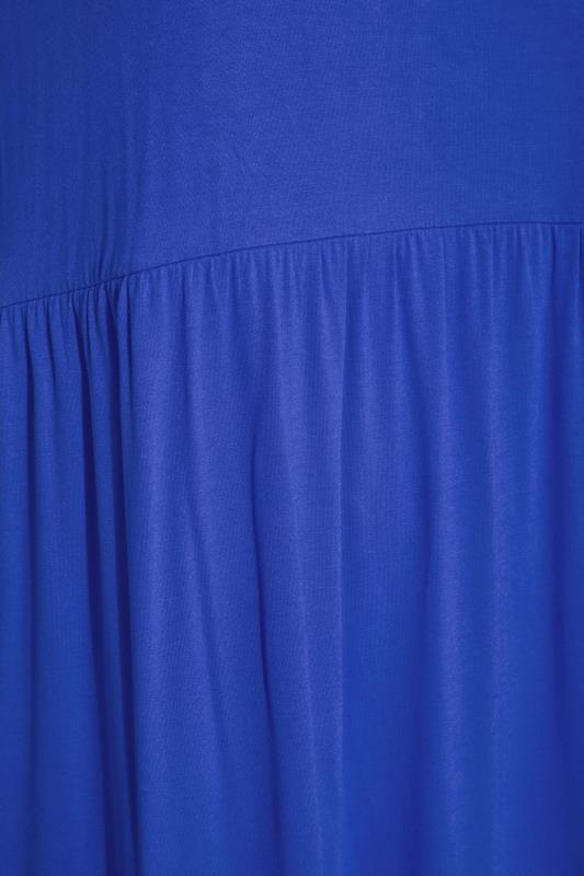 LIMITED COLLECTION Curve Cobalt Blue Throw On Maxi Dress 5