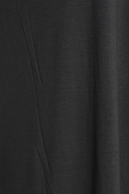 Curve Black Grown On Sleeve Cardigan 5