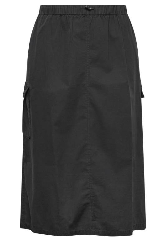 LIMITED COLLECTION Plus Size Black Parachute Skirt | Yours Clothing  5