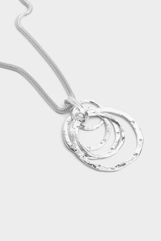Silver Tone Stacked Circle Pendant Necklace_C.jpg