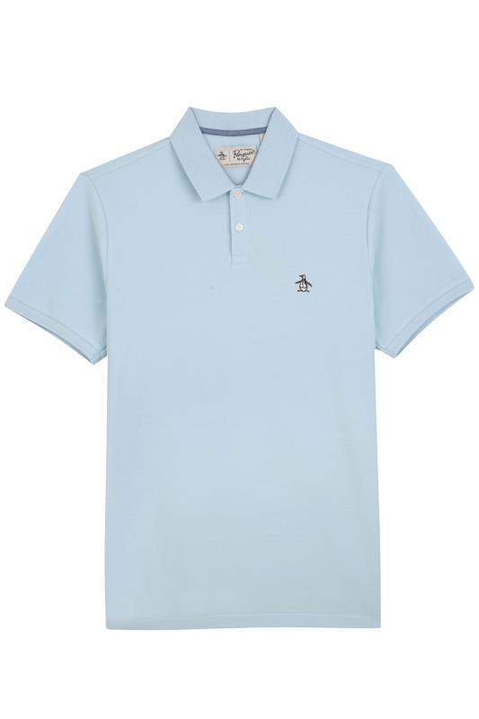 PENGUIN MUNSINGWEAR Big & Tall Light Blue Polo Shirt 2