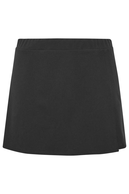 LIMITED COLLECTION Curve Plus Size Black Skort | Yours Clothing  8