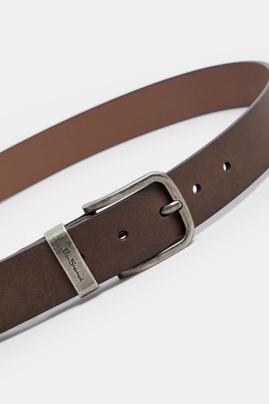 BEN SHERMAN Tan Brown Heale Belt | BadRhino 3