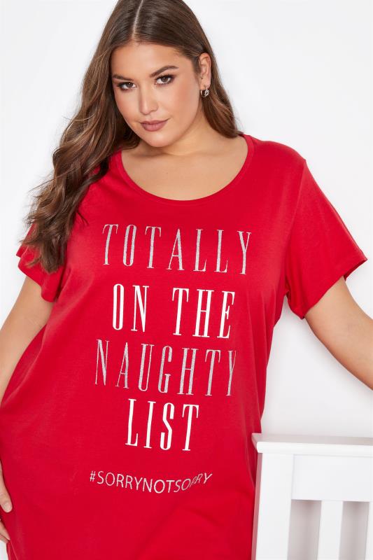 Red Naughty List Slogan Nightdress_D.jpg