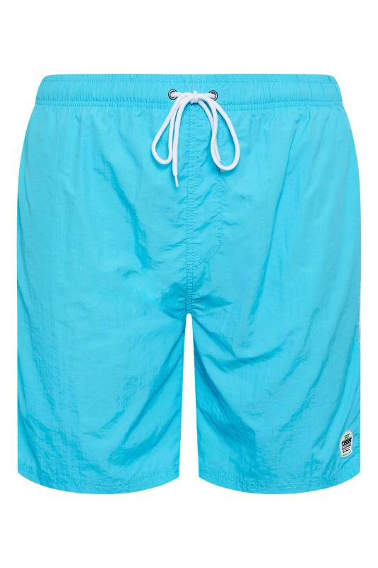 D555 Aqua Blue Swim Shorts | BadRhino 4