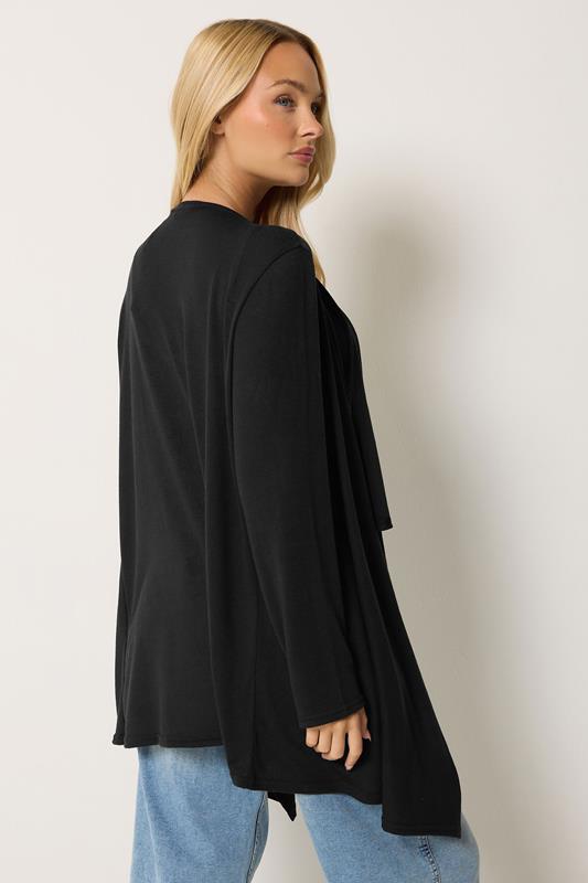 M&Co Black Waterfall Cardigan | M&Co 2