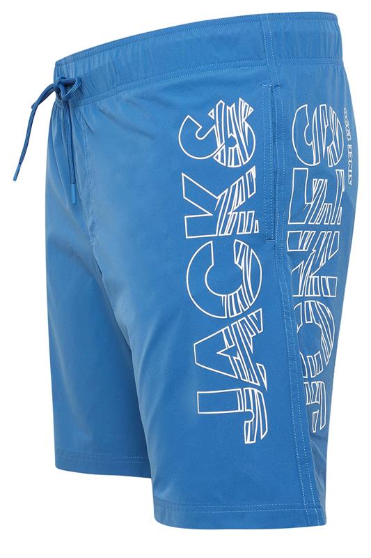 JACK & JONES Big & Tall 2 Pack Celestial Blue Swim Shorts | BadRhino 8