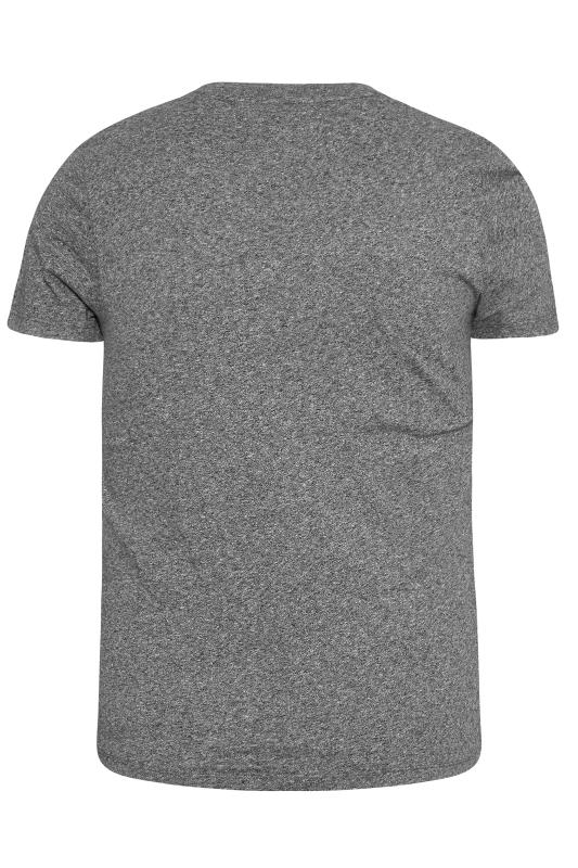 SUPERDRY Big & Tall Grey Marl Vintage T-Shirt 2