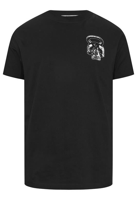 IronRhino Big & Tall Black Skull T-Shirt | BadRhino 6