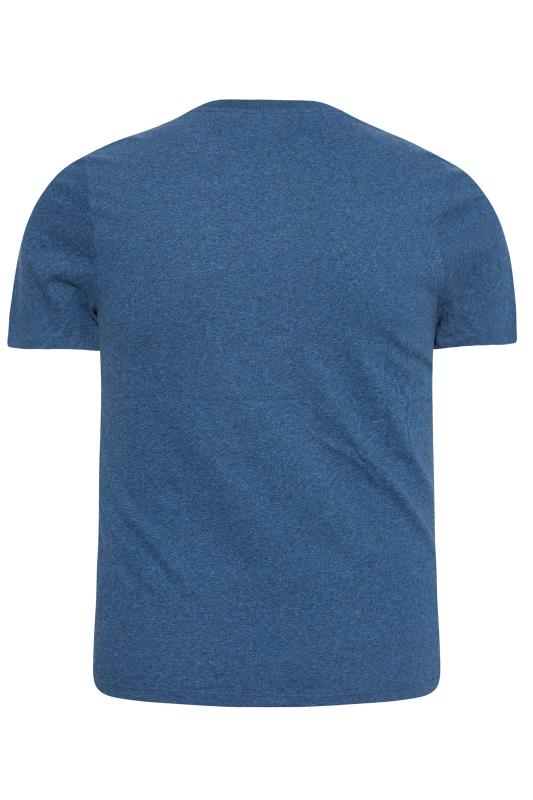 SUPERDRY Big & Tall Blue Marl Vintage T-Shirt 2
