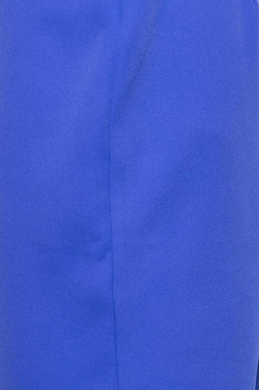 LTS Tall Women's Cobalt Blue Scuba Crepe Slim Leg Trousers | Long Tall Sally 3