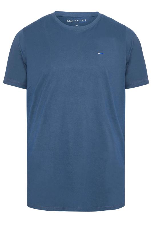 BadRhino Big & Tall 3 PACK Red & Blue Cotton T-Shirts | BadRhino 7