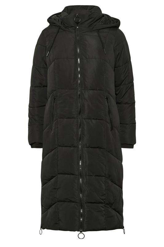 Petite Black Maxi Puffer Coat 6