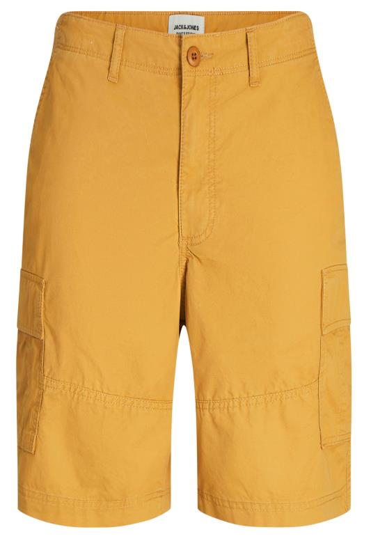  Grande Taille JACK & JONES Big & Tall Yellow Cargo Shorts