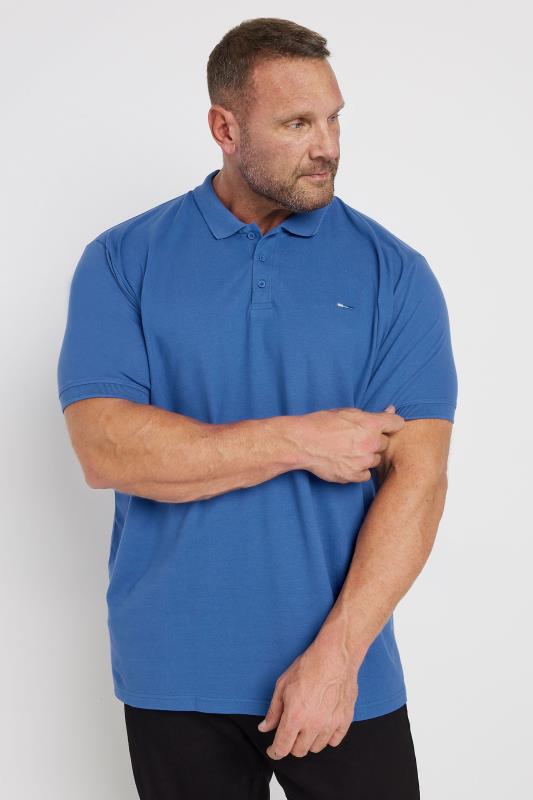 BadRhino Big & Tall Royal Blue Polo Shirt | BadRhino 2