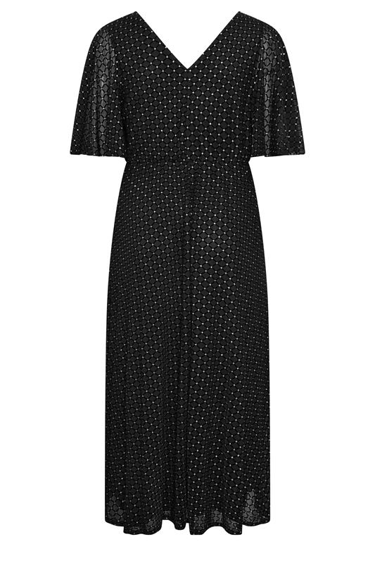 plus size black formal dresses with sleeves Violette Mother of the Bride Groom Prom Party Cape Tie Sequins Black Tie Long Sleeve off Shoulder Gown Evening Dress intricate lace detailing La Femme Long Formal Plus-Size