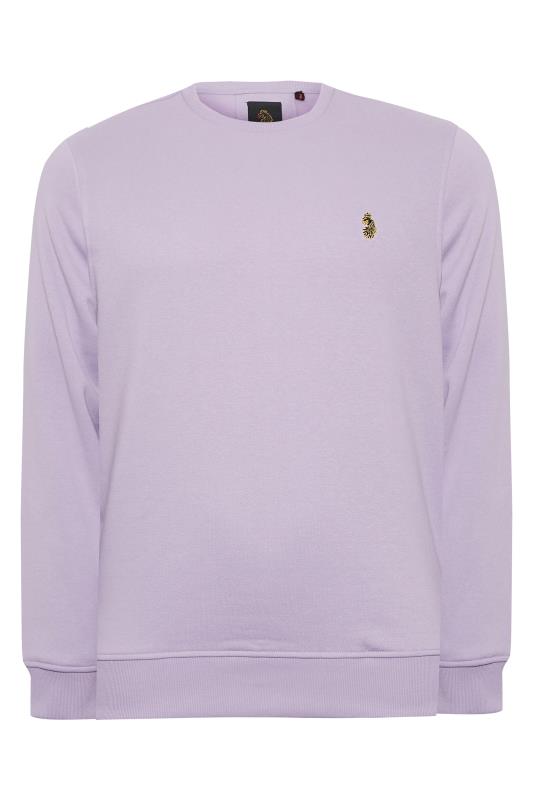 LUKE 1977 Big & Tall Purple Sweatshirt | BadRhino 4