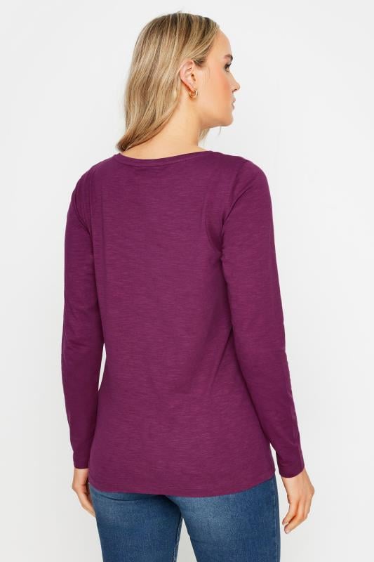 LTS Tall 2 Pack Blue & Purple Long Sleeve T-Shirt | Long Tall Sally 4