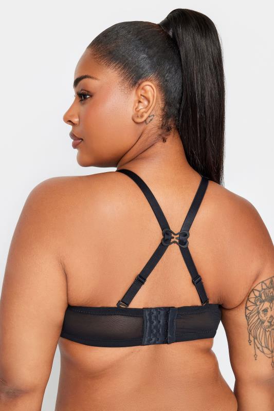 YOURS Curve 3 PACK White & Black Bra Converters | Yours Clothing  2